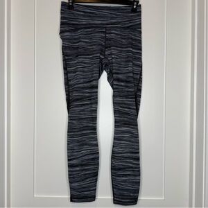 Lululemon black Train Times 7/8 Pant leggings size 8